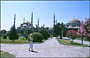 ISTANBUL . Moschea Blu - Sultan Ahmet Camii