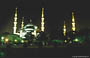 ISTANBUL . Moschea Blu di notte - Sultan Ahmet Camii by night