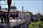 ISTANBUL. Topkapi - Vista della terrazza su cui si affaccia il Padiglione di Baghdad (alle spalle)