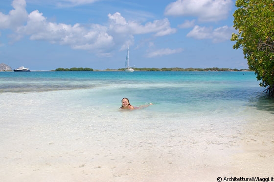 FRANCISQUISES - All'orizzonte nessun palazzone di cemento ma solo cielo terso e acque turchesi e piccoli isolotti di sabbia bianchissima e mangrovie