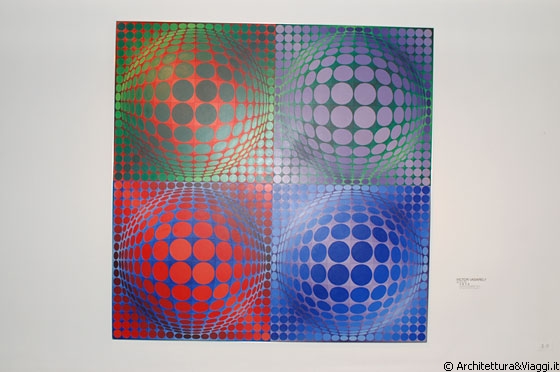CARACAS - Museo de Arte Contemporaneo - Victor Vasarely: Teyoute, 1972