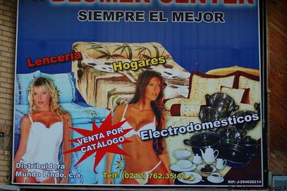 CARACAS - Manifesto pubblicitario 