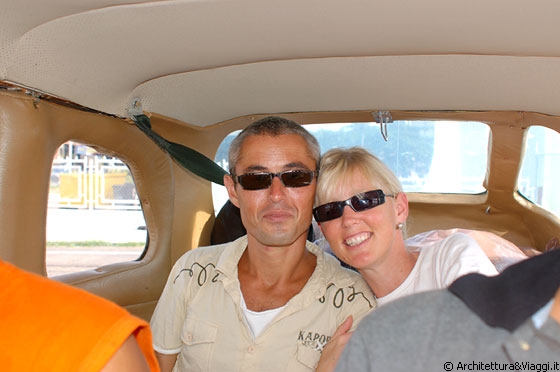 VERSO CANAIMA - La coppia di turisti francesi che alloggiava con noi a La Casita