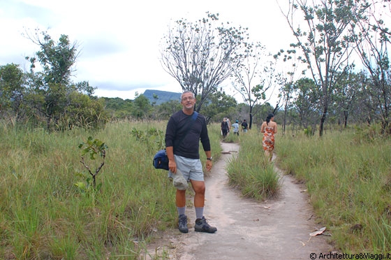 PARCO NAZIONALE CANAIMA - Francesco in mezzo alla Sabana