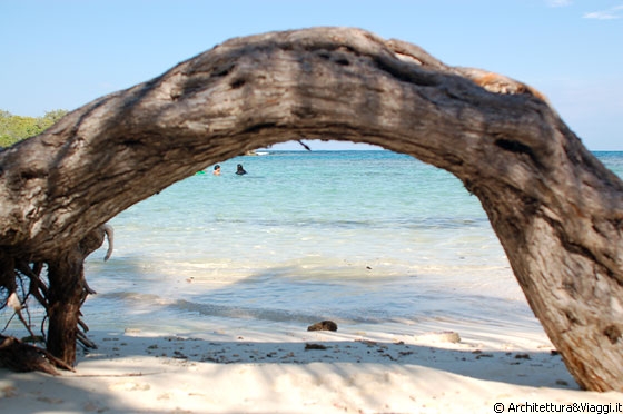 PARCO NAZIONALE MORROCOY - La spiaggia di Boca seca vista da ogni angolazione