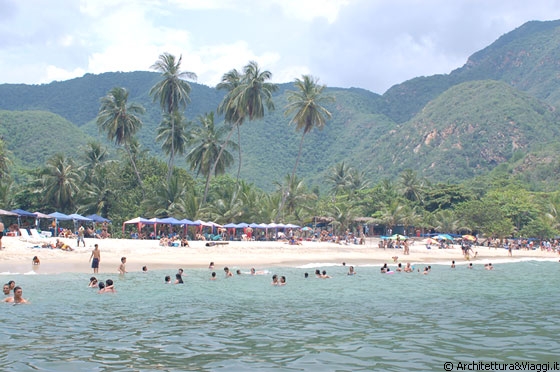 PLAYA CEPE - Spiagge ed insenature isolate, scogliere a picco sul mare, alte palme da cocco, caratterizzano la costa caraibica ai piedi del Parco Nazionale Henri Pittier