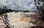 SALTO EL SAPO. La laguna e i fiumi che l'alimentano hanno un colore molto particolare dovuto al tannino, un composto presente nelle piante della zona