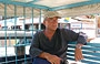 PARCO NAZIONALE MORROCOY. Tucacas - Francesco seduto su una delle camionette che fanno la spola tra la cittadina e l'imbarcadero di Cayo Punta Brava