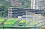 UCV CARACAS. Oltre le tribune colorate dello Satdio Olimpico c'è questo grande parcheggio multipiano ai margini del perimetro della cittadella 