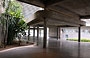 UCV CARACAS. La Plaza Cubierta nel punto in cui è collegata all'edificio del Rettorato