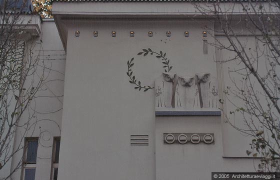  L'AREA DEL RING - Particolare dell'edificio della Secessione