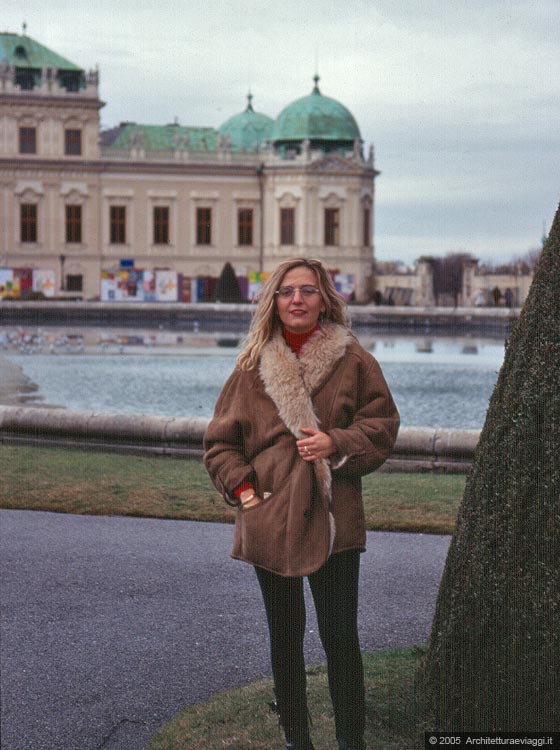 LANDSTRASSE E IL BELVEDERE - Io e sullo sfondo il Belvedere