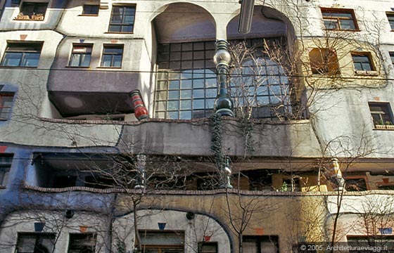 LANDSTRASSE E IL BELVEDERE - Hundertwasserhaus: 