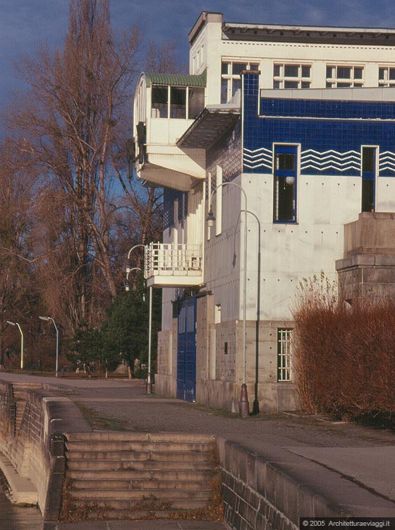 CHIUSA DI KAISERBAD - O. Wagner - Particolare