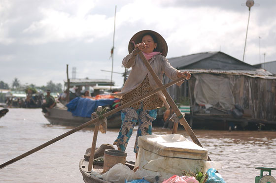 CAI RANG - Il duro lavoro di una rematrice
