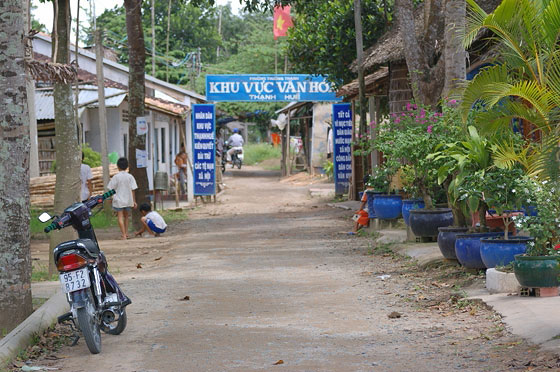 DELTA DEL MEKONG - Villaggio nei dintorni di Cai Rang