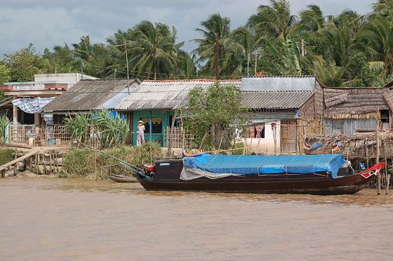 DELTA DEL MEKONG - Rientro a Saigon, prima in barca fino a Mytho e poi in bus