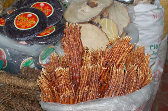 SAIGON - Cholon: le erboristerie tradizionali emanano intensi profumi 