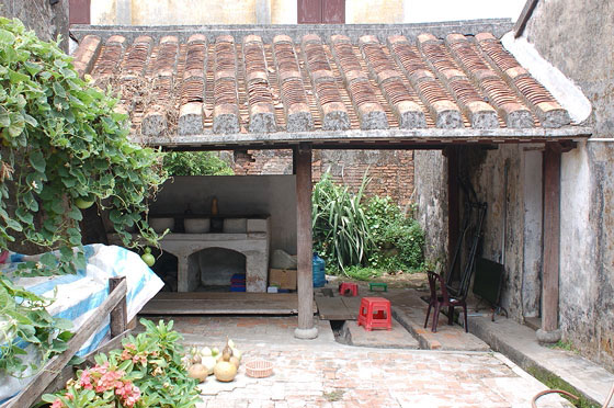 HOI AN - Casa privata in D Tran Phu: cortile sul retro
