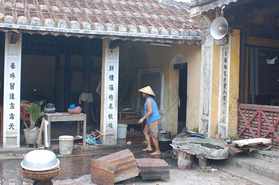 HOI AN - Il cortile 