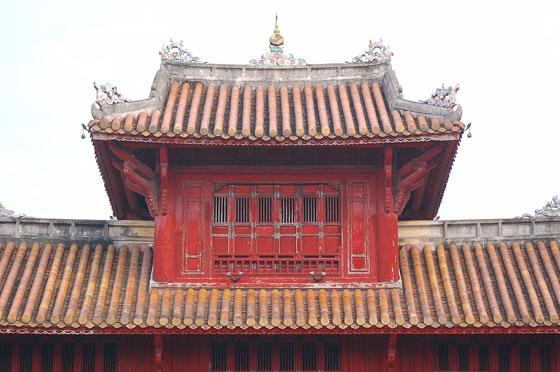 HUE' - La Città Imperiale: particolare del Padiglione Hien Lam (Pavilion of Splendor)