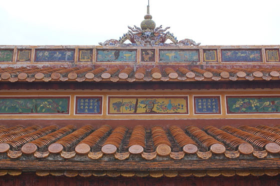 TOMBA DI MINH MANG - Particolare del Tempio di Sung An