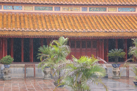 CROCIERA SUL FIUME DEI PROFUMI - Tomba di Minh Mang: Tempio di Sung An