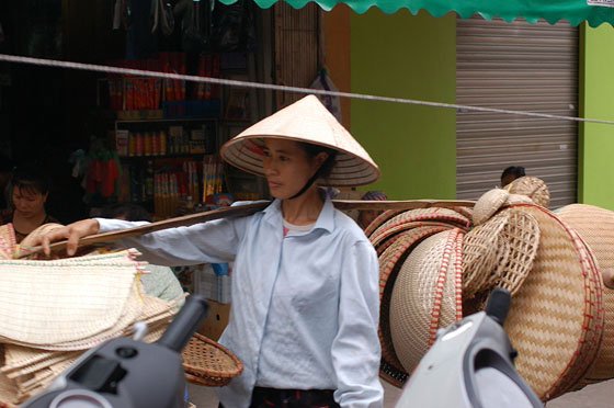 HANOI - Ceste di vimini 
