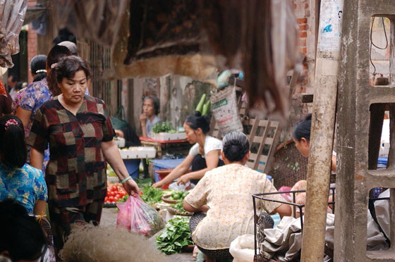 HANOI - Vita al mercato di Pho Gia Ngu