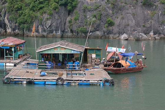BAIA DI HALONG - Case di pescatori 