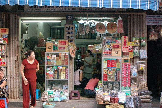 HANOI - Il Quartiere Vecchio: la via degli erboristi