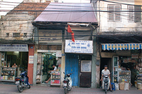 HANOI - Medicina tradizionale cinese nel Quartiere Vecchio della capitale