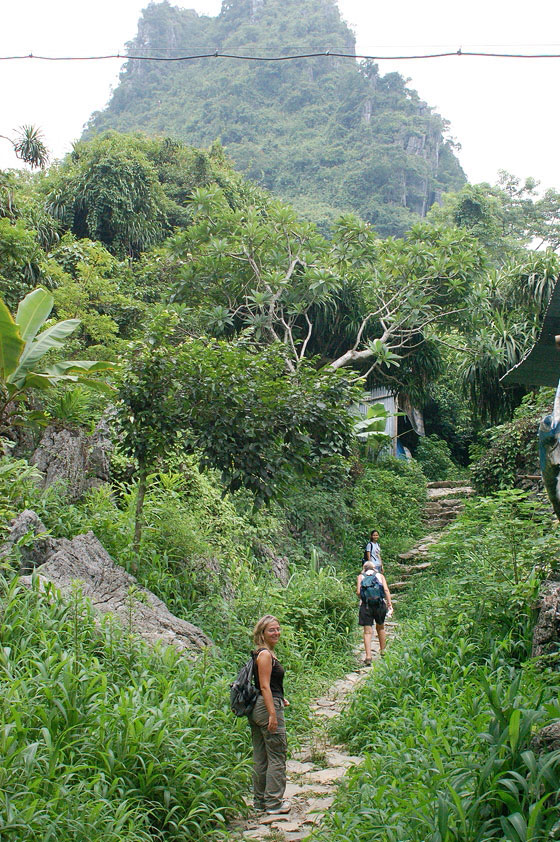 PAGODA DEI PROFUMI - Op, op! Forza, salire!