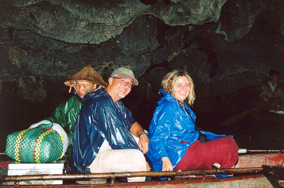 TAM COC - Io e Francesco sulla barca 