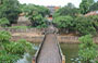 VIETNAM CENTRALE. Tomba di Minh Mang: la porta Hoang Trach Mon vista dal Padiglione Minh Lau in asse al ponte dedicato all'imperatore
