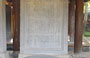 HANOI. Tempio della Letteratura: particolare di una stele dei candidati poggiante su una tartaruga in pietra