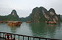 BAIA DI HALONG. La baia all'imbrunire