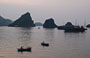 BAIA DI HALONG. Il tramonto alla Baia di Halong
